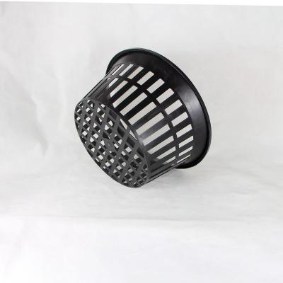 China 11 Inch Mesh Pot Net Plastic Basket Strong Palnt Resistant Hydroponic Planting Plastic Pots for sale