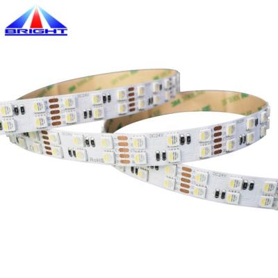 China LANDSCAPE DC24V RGBW LED Strip Light SMD 5050 144leds Per Meter RGBWW Smart LED Lights Strip Waterproof for sale