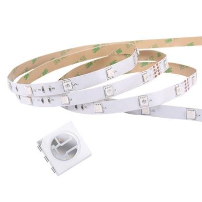 China Desktop CRI 80 90 95 Outdoor LED Strip Light 5050 24W 120leds/m Decoration RGB White Color Led Strip Light for sale