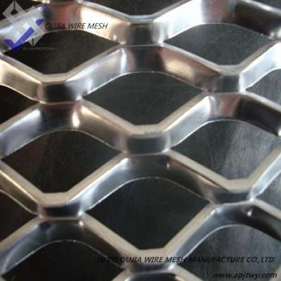 China Metal punching aluminum plate expanded mesh with elegant appearance, durable and firm for sale