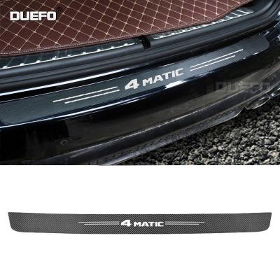 China Business/Luxury Car Trunk Door Stickers Anti-scuff Protector Decals For Mercedes Benz 4MATIC AMG GLA CGL CLA X156 X164 X204 X253 W210 for sale