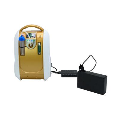 China 110~120 Minutes Hacenor Travel 12v Oxygen Concentrator 7l Portable With Accessories For Oxygen Cylinder Filling for sale