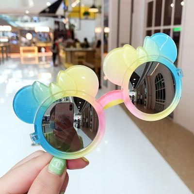 China Fashion Sunglasses Shape Trendy Girls Round Flower Sun Glasses Kids Shades Colorful Sun Glasses Child Sun Glasses Uv400 for sale