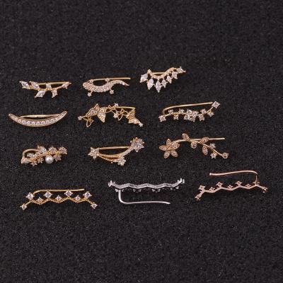 China 2021 Hot Selling Wholesale CLASSIC Amazon Stud Jewelry Earrings For Panic for sale