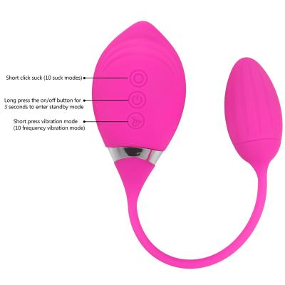 China 10 Frequency Modes 10 Speed ​​Nipple Sucker Clitoris Sucker Vibrator for Woman Suction Masturbator Female Masturbator Sex Toys for sale