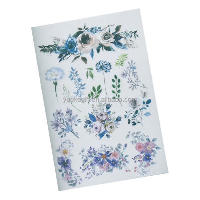 China Custom Cartoon Sticker Flower Rub On Dry Transfer Sticker Album Sticker Factory Transfer Sticker Supplies Peel Off Stickers for sale