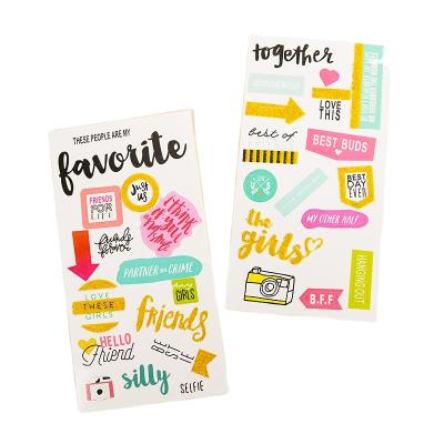 China Removable/Non-Toxic Custom Monthly Planner Stickers Alphabet Stickers Die Cut Stickers Daily Weekly for sale