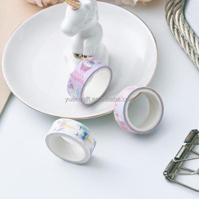 China Custom Decorative Washi Sticker Stationery Tape Set printied with your logo cut out for sale