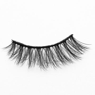 China 25-30 Periods Eyelashes Natural Missom Lashes Cross Shaped Plant Customized 3D Boxes Regular Faux Mink Lashes for sale