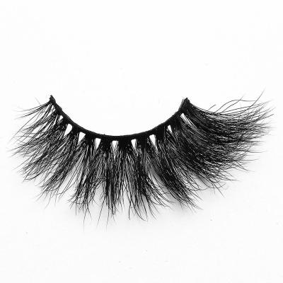 China super slim & Soft Strip 25mm Mink Hair Eyelashes Vendor Natural Mink Tape Lashes for sale