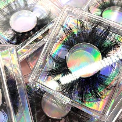 China 2020 High Quality Handmade Soft Natural Mink False Eyelash Silk Eyelash 100% Synthetic 3d Hair Material Wholesale for sale