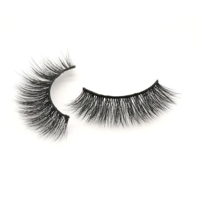 China super slim & Soft Synthetic Silk Mink False Eyelashes 3d Hair Band Soft Wholesale Vendor for sale