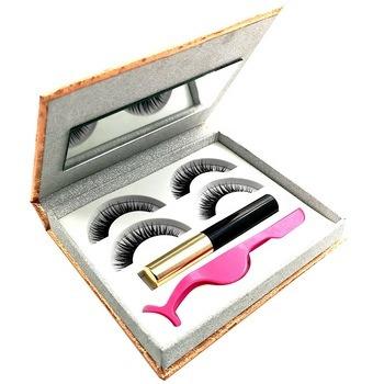 China 25-30 Times Missom Logo Private Label Eyelash Vendor Custom Customized Boxes With 25mm Mink Magnetic Eyelashes for sale