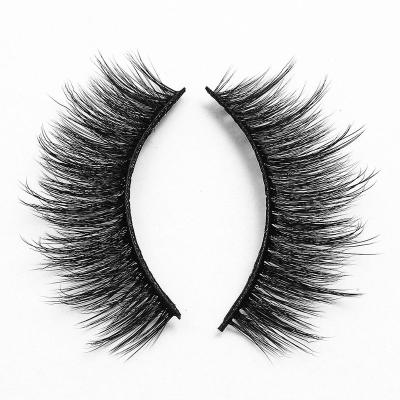 China New Design Natural Soft Pbt Fiber Hot Selling Silk Eyelash Sellers, Create Your Own 3d Silk Eyelashes Lash for sale