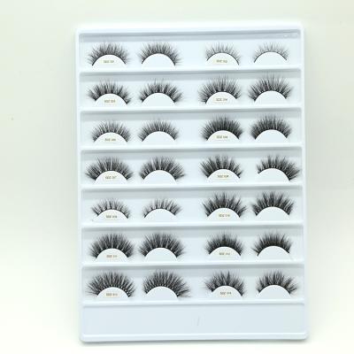 China Natural Soft Lashes Custom 3d Faux Mink Korean Silk Private Label Eyelash Packaging for sale