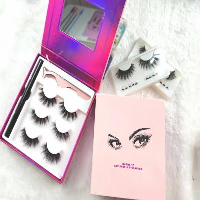 China 25-30 Times Missom Wholesale 25mm Mink Lashes And Magnetic Eyelash Seller Customized Boxes With Mirror for sale