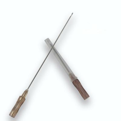 China Safety 27G 50mm Side Fine Tip Blunt Hole Injection Micro Tip Cannula With Calibration Marks By Short Needle For Dermal Filler for sale