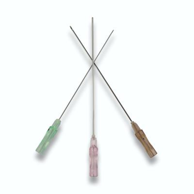 China Cosmetic Medical Blunt Tip Plastic Surgery Beauty Micro Cannula Needle For Fillers for sale