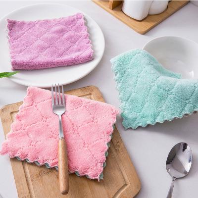 China Sustainable Cleaning Cloth Microfiber Towel Microfiber Towel Home Kitchen Bathroom Dust Microfiber Towel for sale