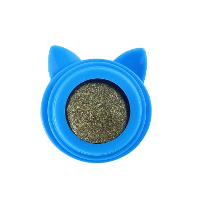 China Lovely Catnip 1PCS Sugar Solid Catnip Sugar Long Ball Energy Pill Cat Nutrition Cream Licking Solid Sustainable Strong Cats Candy Catnip Snacks for sale