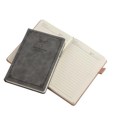 China Original A5 A6 Hardcover Notebook Leather Office Diary Personal Stationery Binder/Week Planner/Agenda Organizer for sale