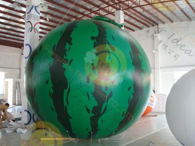 China customized Inflatable helium fruit product balloon,  including 4m Watermelon / cherry / apple for sales promotion for sale