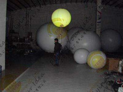 China El globo inflable colorido del PVC, ignifuga el globo de la publicidad del grueso de 0.18m m en venta