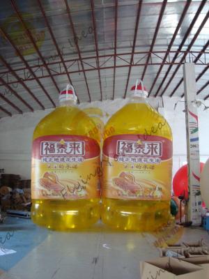 China Fördernde aufblasbare Produkt-Replik-Öl-Verpackungs-Flasche für Einkaufszentrum zu verkaufen