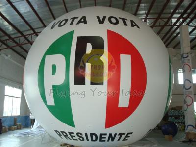 China Globo inflable incombustible reutilizable de la publicidad política con la impresión total de Digitaces en venta