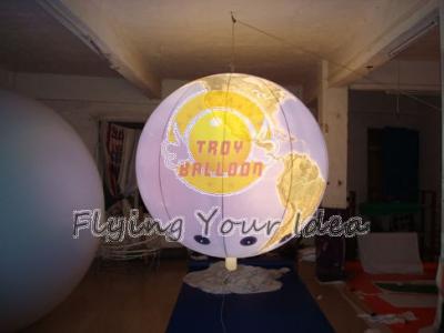 China 170mm Leinen-Punkt-aufblasbarer Lichtkuppel-Ballon für Unterhaltungsereignisse zu verkaufen