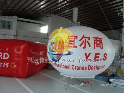 China Globo oval durable grande de encargo con la impresión protegida ULTRAVIOLETA para los acontecimientos del entretenimiento en venta