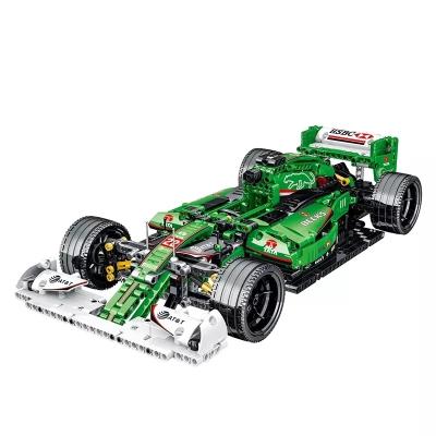 China Mork Kids Gifts 023008 42096 Change 1:14 Sports Car Simulation Assembly Bricks Stem DIY RC Model Toy Car Technic F1 Building Blocks for sale