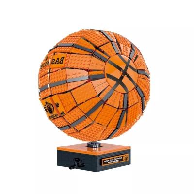 China Kids Gifts MORK 031008 Expert Sporting Goods Building Block Technic Basketball Brick Building Toys For Friends Gifts for sale