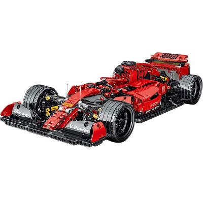 China Building Toy Wholesale Mork Technical Sport Cars Formula F1 Building Blocks Speed ​​Packing Vehicle MOC Bricks Toys For Kids Friend Gifts for sale