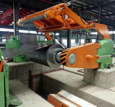 China Construction worksÂ   0.5~4.0mm*1700mm Fully Automatic Twin Slitting Machines Slitting Line for sale