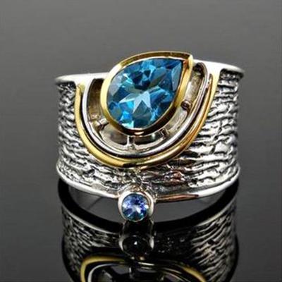 China Milliedition Environmental Friendly Factory Making Jewelry Classic Flower Zircon Crystal Ring for sale