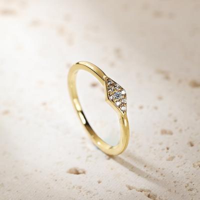 China Milliedition mango ring 18K resizable gold excellent quality environmental friendly jewelry six plated jewelry production flower ring for sale