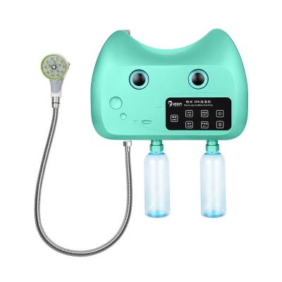 China Nano Stocked Wholeself SPA Foam Pet Washing Pet Soft Hair Electric Bubble Machine For Pet Washing for sale