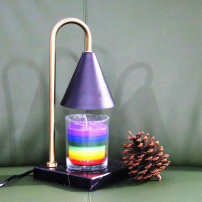 China Wholesale Home Candle Wax Warmer 2021 LED Battery Operated Candle Warmer Lamp for sale