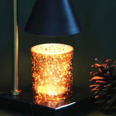 China Candle Wax Warmer Candles Wholesale Electric Modern Marble Low Candle Warmer Lamps Fragrance Burner Incense Melting Lantern Indoor Light for sale