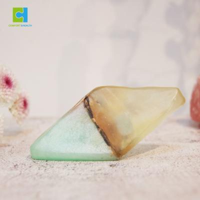 China Private Label 100% Nature Basic Cleansing Organic Crystal Soap Customized Handmade for sale