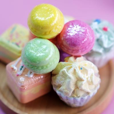 China Handmade Bath Cleaning Bombs Private Label Bath Sea Salt Crystal Bubble Bath Bomb Surprise for sale