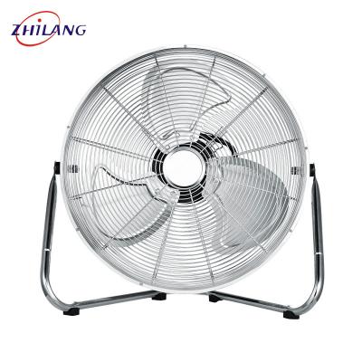 China Hotel Full Metal 3 Speed ​​Floor Fan 100W Powerful High Velocity Floor Fan For Household And Industrial for sale