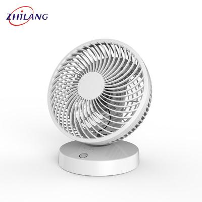 China Hotel Usb Portable Electric Hand Fans Air Cooling Rechargeable Portable Mini Table Fan for sale