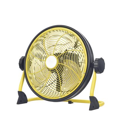 China Wholesale High Efficiency 12 Inch Portable Rechargeable Outdoor Fan for sale