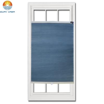 China Modern Bottom Up Top Down Open Shade Blackout Cellular Honeycomb Blinds For Interior Open Window Easy For Installation WD-HCB-1 for sale