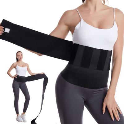 China 2022 Tummy Trimmer Waist Trainer Waist Trainer Burner Shaper Private Label Corset Belt Latex Waisttrainer Bandage Antibacterial Waist Wrap Fat for sale