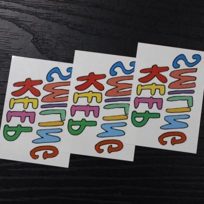 China Beautiful Personalized Temporary Tattoo Sticker For Body Decoration Semi Permanent for sale