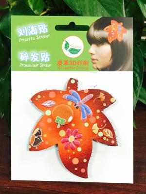 China Leather Hair  Pad Sticker Accessories For Long Hair / Short Hair / Thick Hair for sale