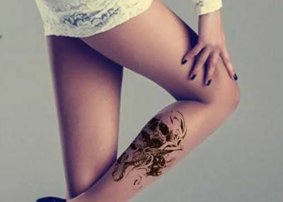 China Custom Glitter Body Tattoo Stickers , Multi Coloured Waterproof Tattoo Stickers for sale